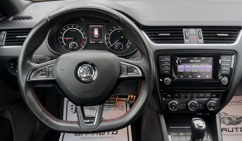 SKODA Octavia RS | FWD (przód) | automatyczna_dwusprzeglowa | 184 KM | Niebieski full