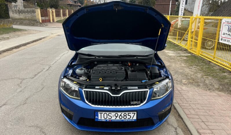 SKODA Octavia RS | FWD (przód) | automatyczna_dwusprzeglowa | 184 KM | Niebieski full