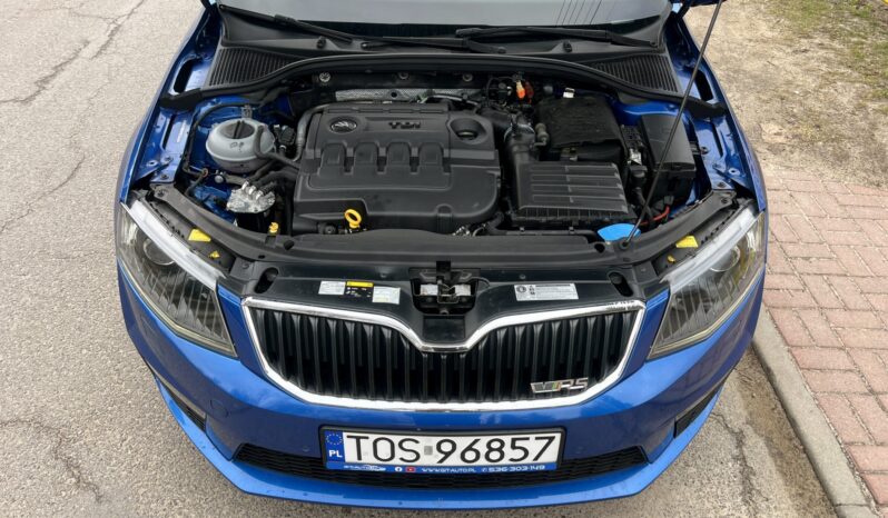 SKODA Octavia RS | FWD (przód) | automatyczna_dwusprzeglowa | 184 KM | Niebieski full