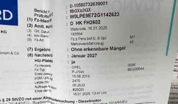 OPEL Zafira  | FWD (przód) | Automatyczna | 170 KM | Czarny full
