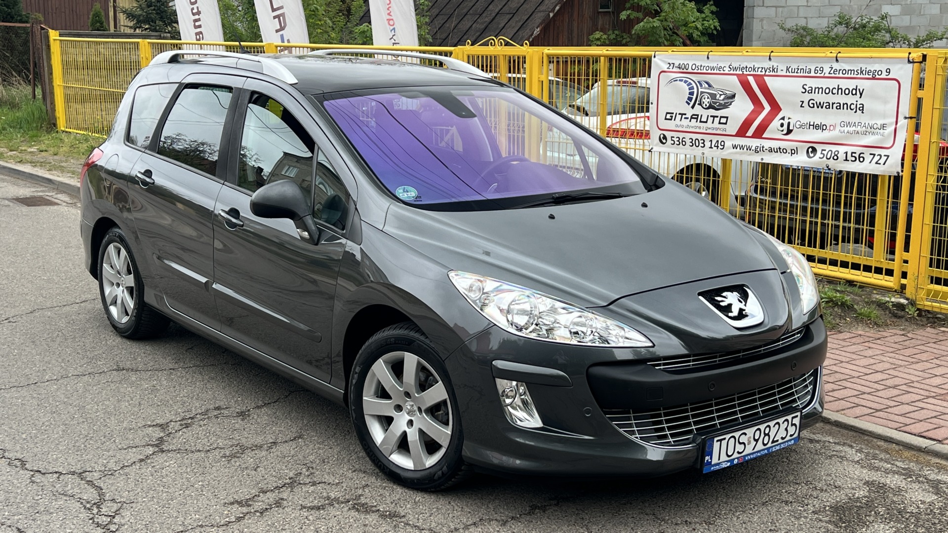 Peugeot 308  | Fwd (Przód) | Automatyczna | 112 Km | Szary