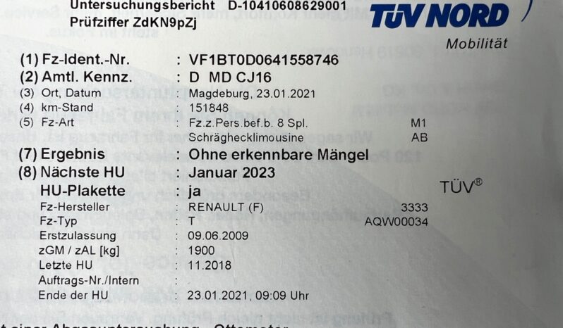 RENAULT Laguna  | FWD (przód) | Manualna | 110 KM | Srebrny full