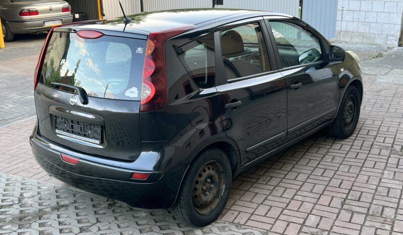 NISSAN Note  | FWD (przód) | Manualna | 88 KM | Czarny full