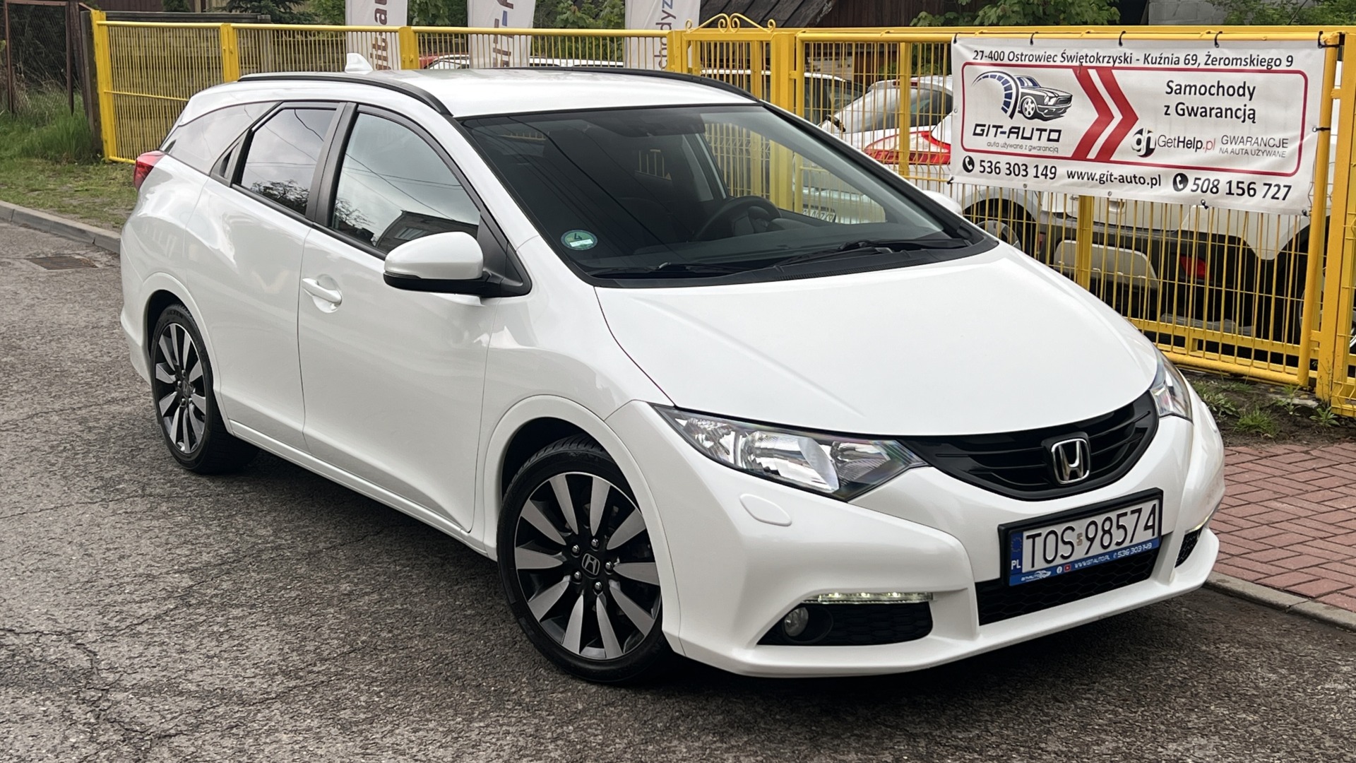 Honda Civic  | Fwd (Przód) | Manualna | 142 Km | Biały