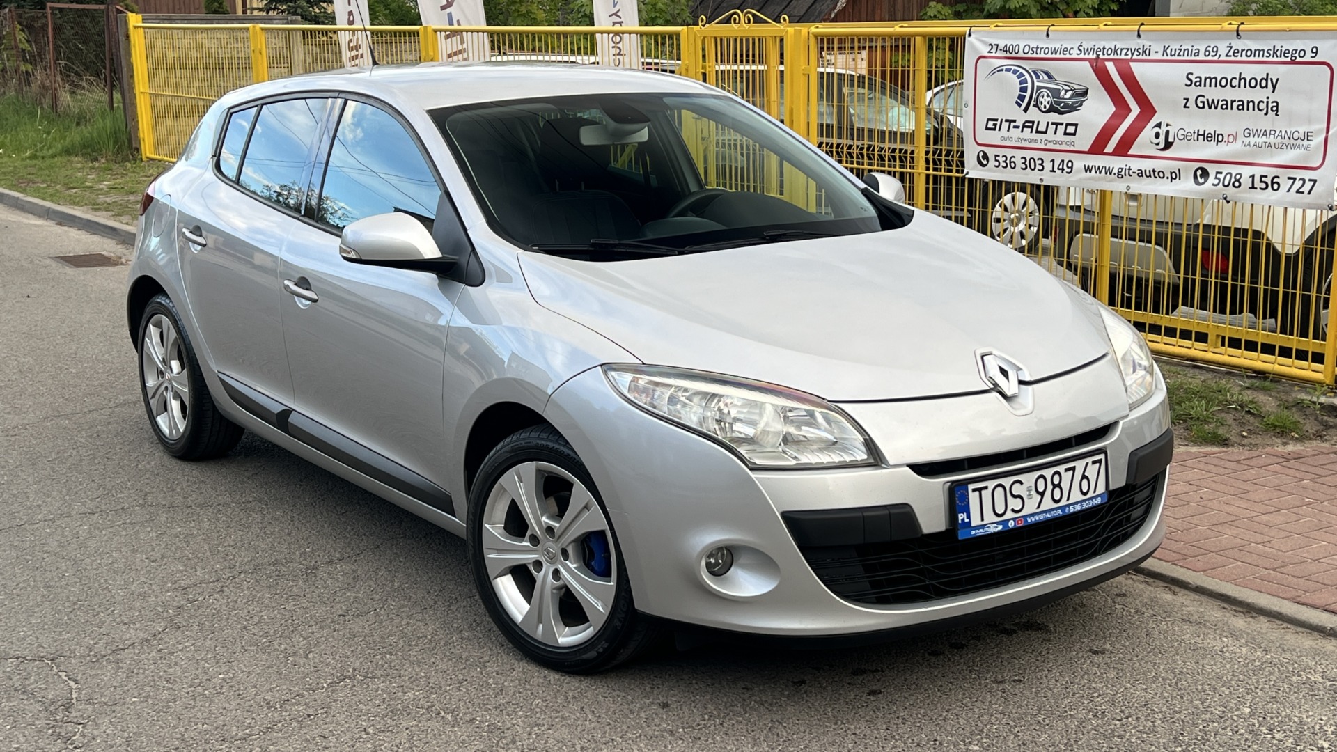 Renault Megane  | Fwd (Przód) | Manualna | 110 Km | Srebrny