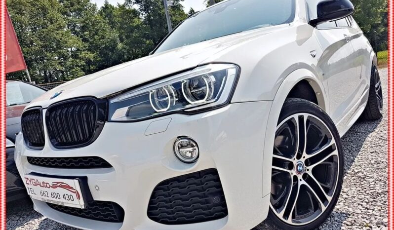 BMW X3  | 4×4 (stały) | Automatyczna | 313 KM | Biały full