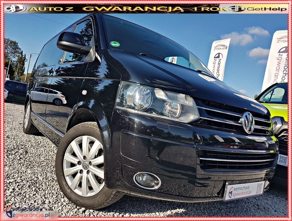 Volkswagen Multivan  | Fwd (Przód) | Manualna | 180 Km | Czarny