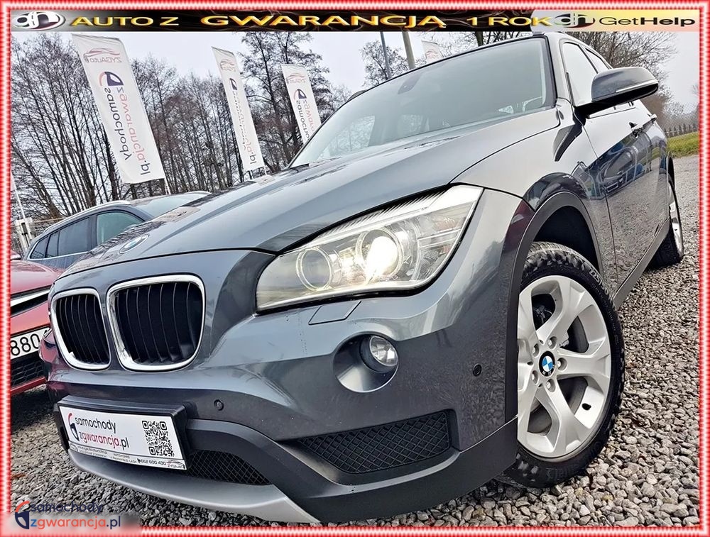 Bmw X1  | 4X4 (Doł. Automatycznie) | Automatyczna | 143 Km | Szary