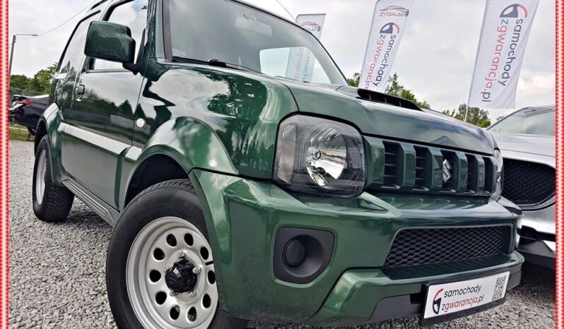 SUZUKI Jimny  | 4×4 (doł. ręcznie) | Manualna | 86 KM | Zielony full