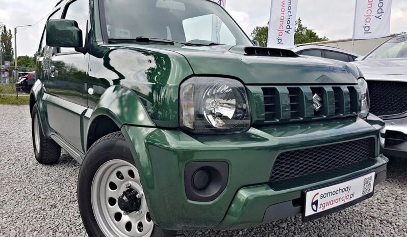 SUZUKI Jimny  | 4×4 (doł. ręcznie) | Manualna | 86 KM | Zielony full