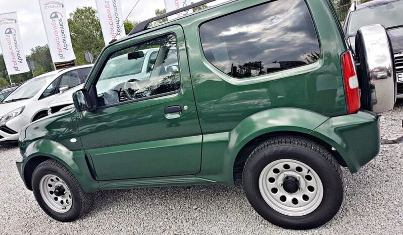 SUZUKI Jimny  | 4×4 (doł. ręcznie) | Manualna | 86 KM | Zielony full