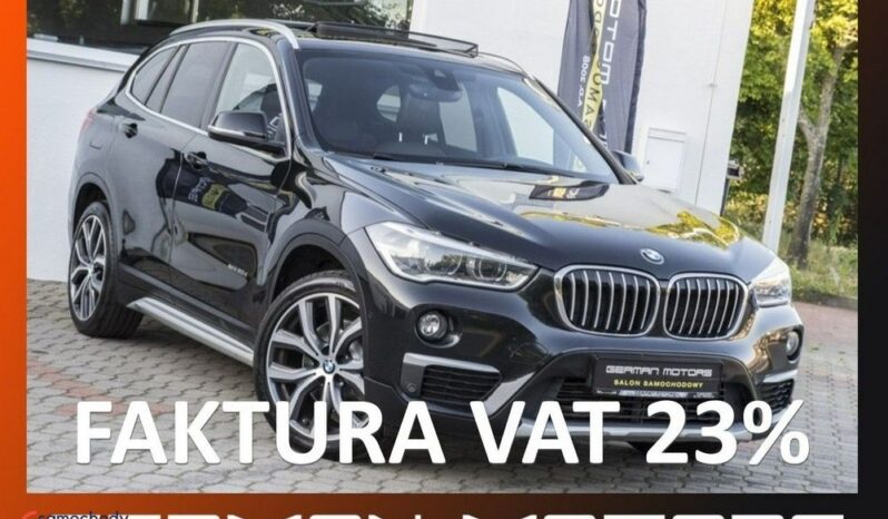 BMW X1  | 4×4 (stały) | Automatyczna | 190 KM | Czarny