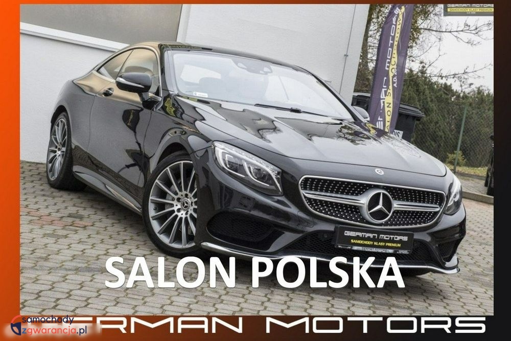 Mercedes-Benz Klasa S | 4×4 (Stały) | Automatyczna | 367 Km | Czarny