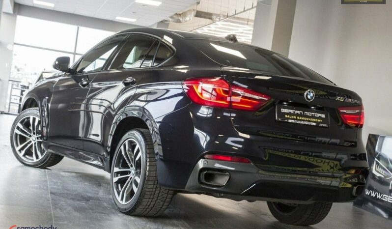 BMW X6  | 4×4 (stały) | Automatyczna | 381 KM | Czarny full