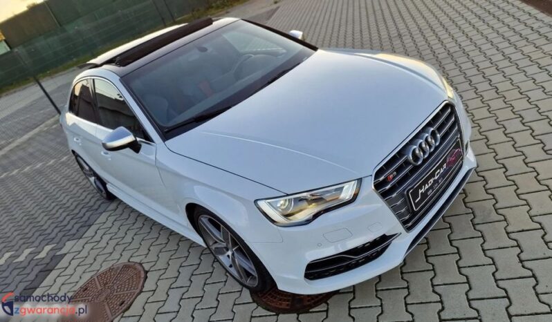 Audi S3 | 4×4 (doł. automatycznie) | Automatyczna | 310 KM | Biały full