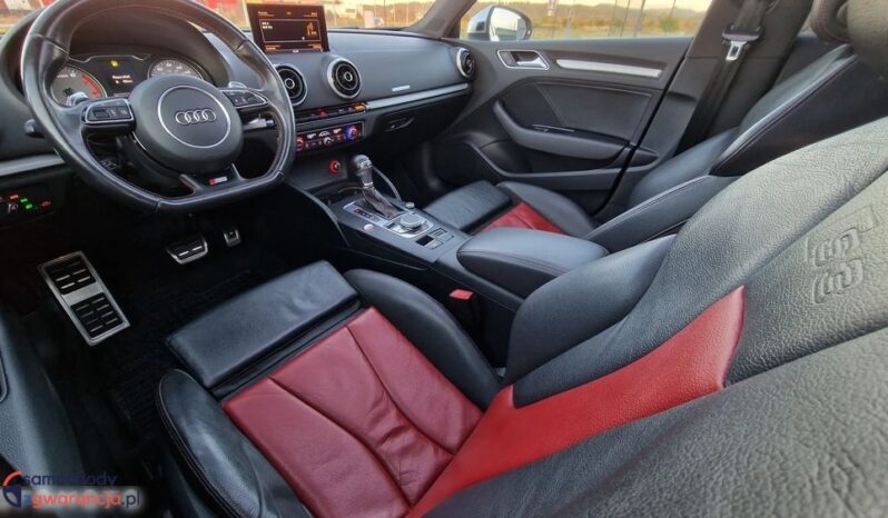 Audi S3 | 4×4 (doł. automatycznie) | Automatyczna | 310 KM | Biały full