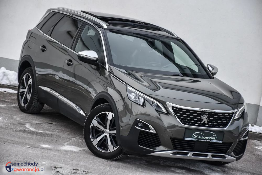 Peugeot 5008  | Fwd (Przód) | Automatyczna | 180 Km | Szary