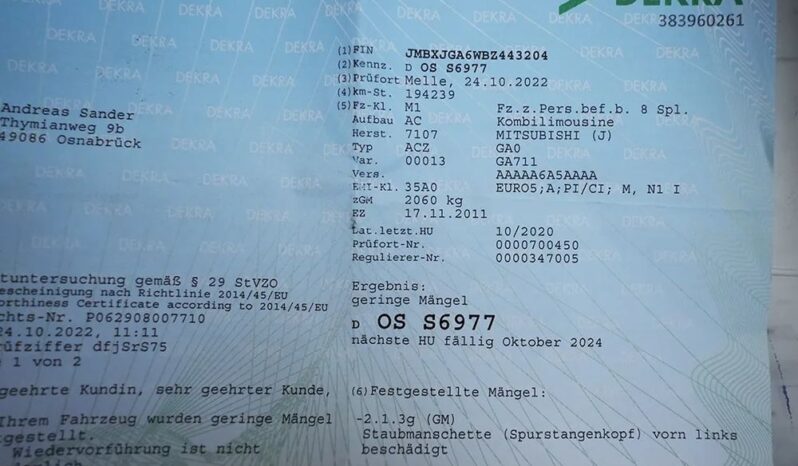 MITSUBISHI ASX  | FWD (przód) | Manualna | 150 KM | Szary full