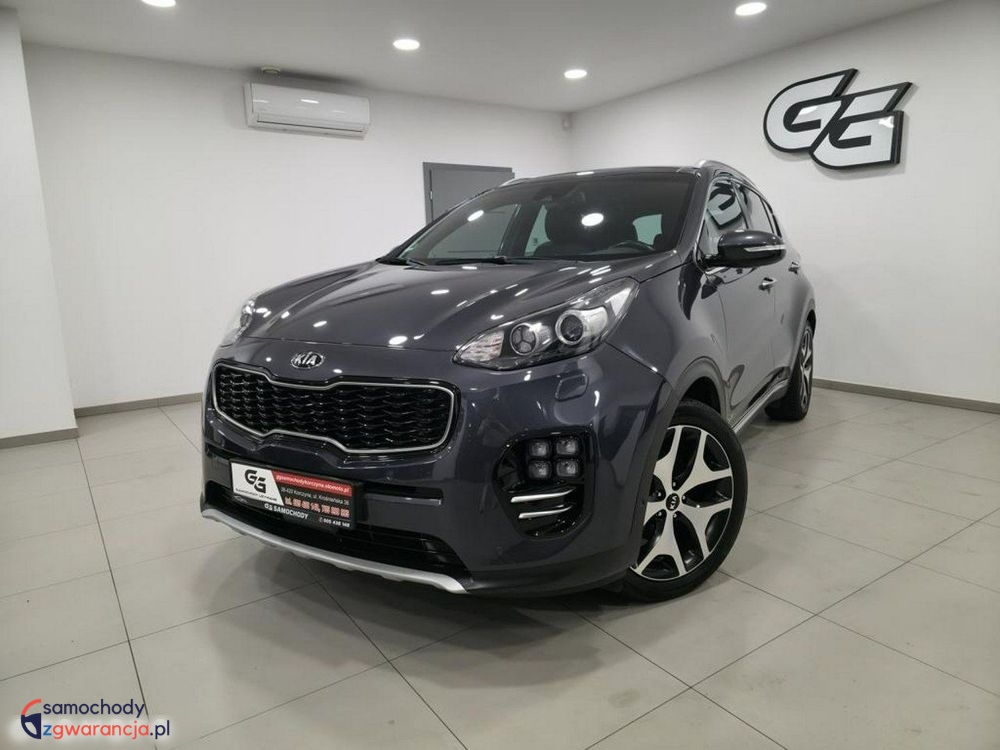 Kia Sportage  | 4X4 (Doł. Ręcznie) | Automatyczna | 177 Km | Szary