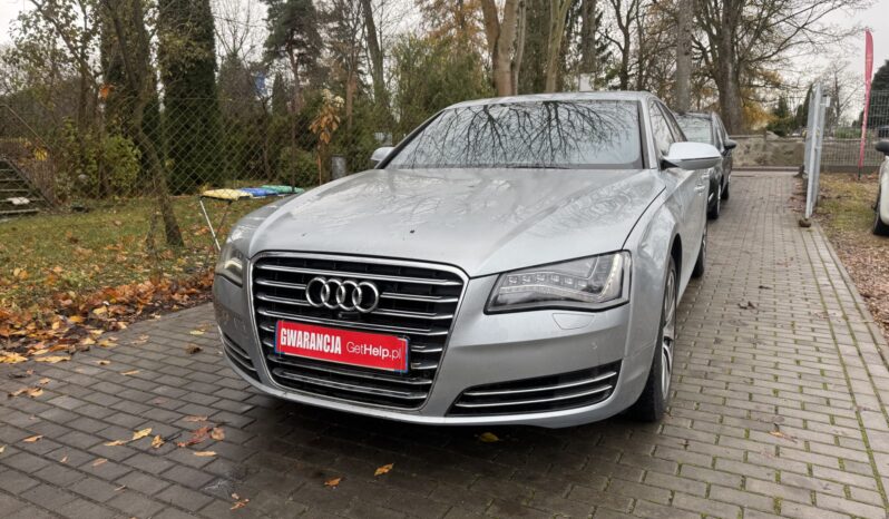 AUDI A8  | FWD (przód) | Automatyczna | 211 KM | Srebrny