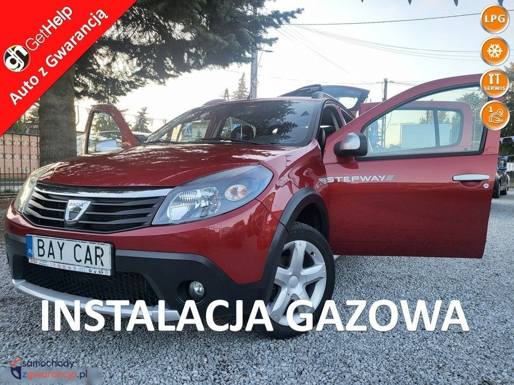 Dacia Sandero Stepway  | Fwd (Przód) | Manualna | 82 Km | Bordowy