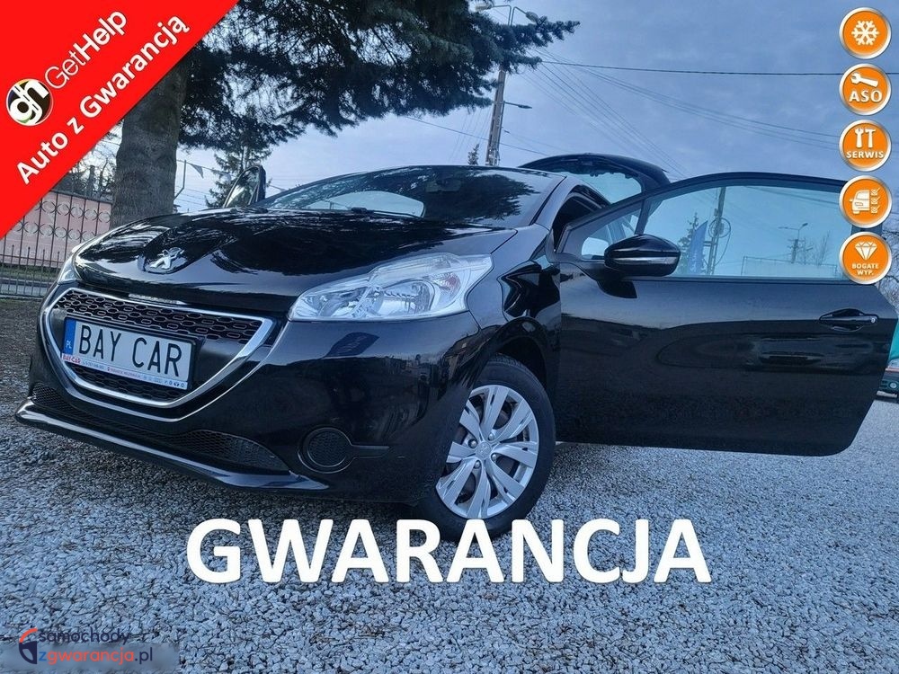 Peugeot 208  | Fwd (Przód) | Manualna | 70 Km | Czarny