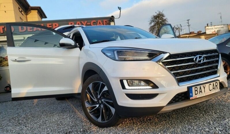 HYUNDAI Tucson  | 4×4 (doł. automatycznie) | Automatyczna | 185 KM | Biały full