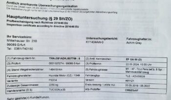 HYUNDAI Tucson  | 4×4 (doł. automatycznie) | Automatyczna | 185 KM | Biały full
