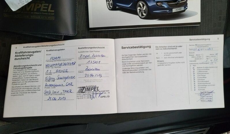 OPEL Adam  | FWD (przód) | Manualna | 70 KM | Czarny full