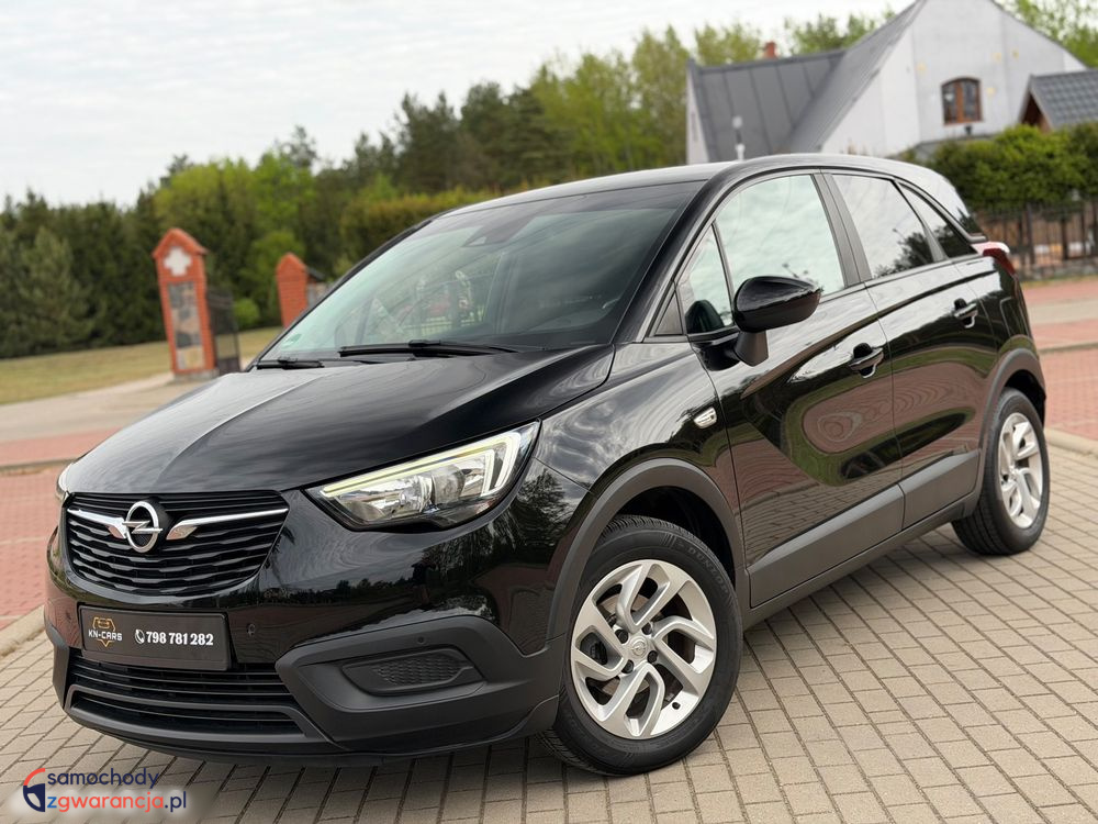 Opel Crossland X | Fwd (Przód) | Manualna | 81 Km | Czarny