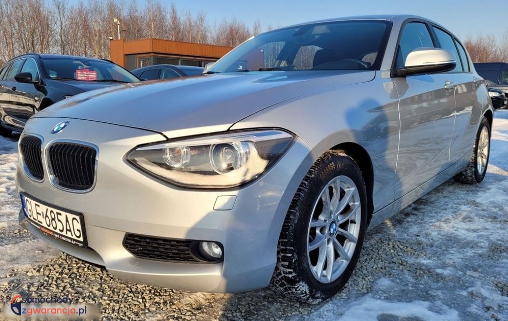 Bmw Seria 1  | Rwd (Tył) | Automatyczna | 136 Km | Srebrny