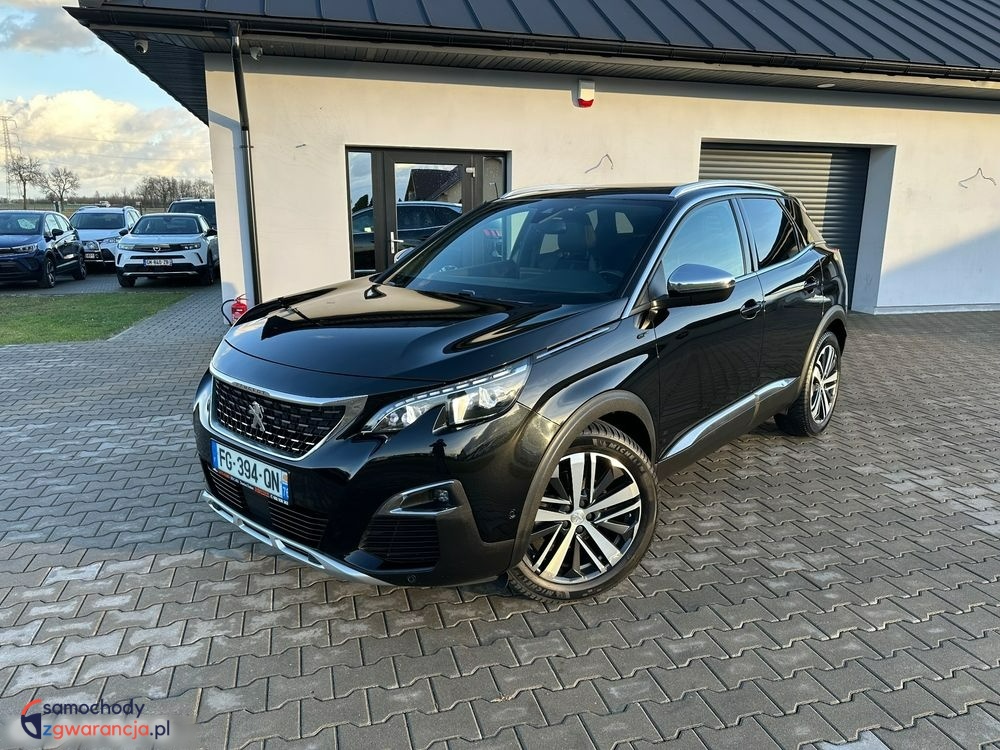 Peugeot 3008  | Fwd (Przód) | Automatyczna | 180 Km | Czarny