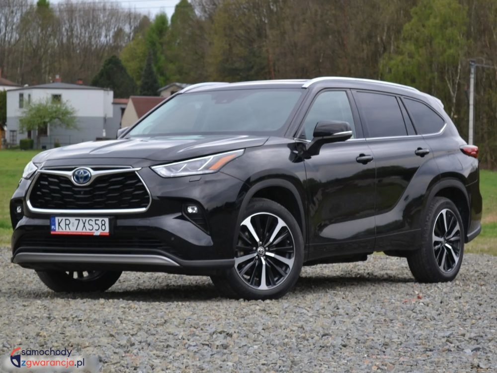 Toyota Highlander | 4X4 (Doł. Automatycznie) | Automatyczna | 248 Km | Czarny