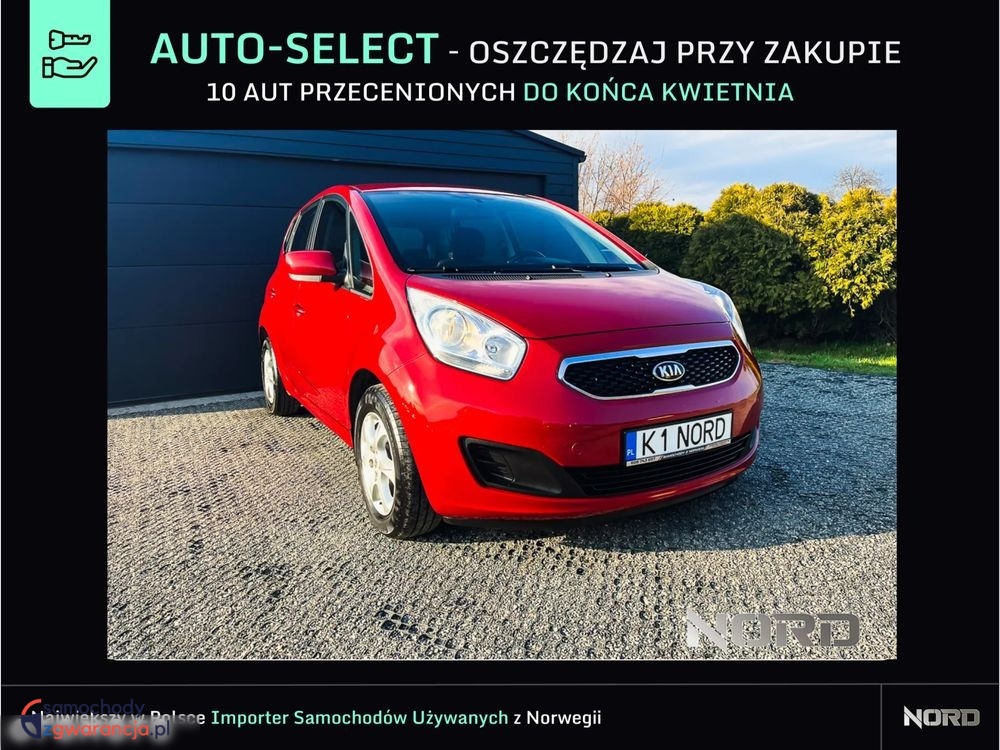 Kia Venga  | Fwd (Przód) | Manualna | 90 Km | Czerwony