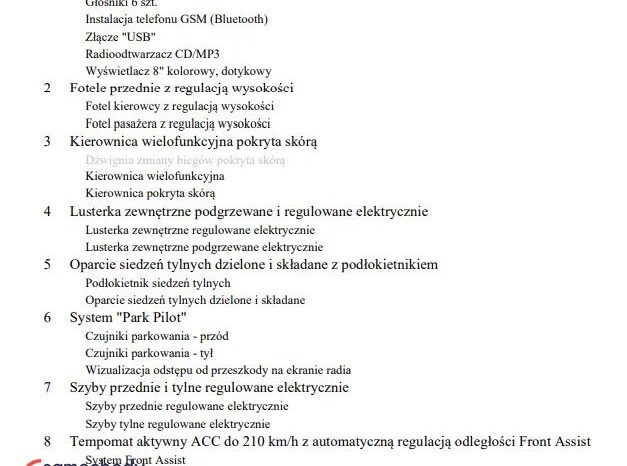 Volkswagen T-Roc | FWD (przód) | Automatyczna | 150 KM | Biały full