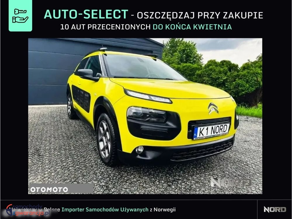 Citroen C4 Cactus  | Fwd (Przód) | Manualna | 82 Km | Żółty