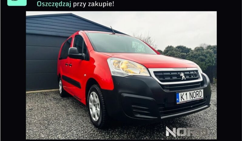 Peugeot Partner  | Fwd (Przód) | Manualna | 99 Km | Czerwony