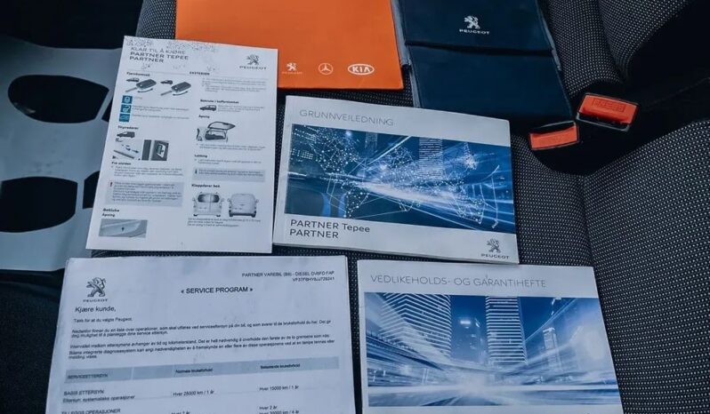 PEUGEOT Partner  | FWD (przód) | Manualna | 99 KM | Czerwony full