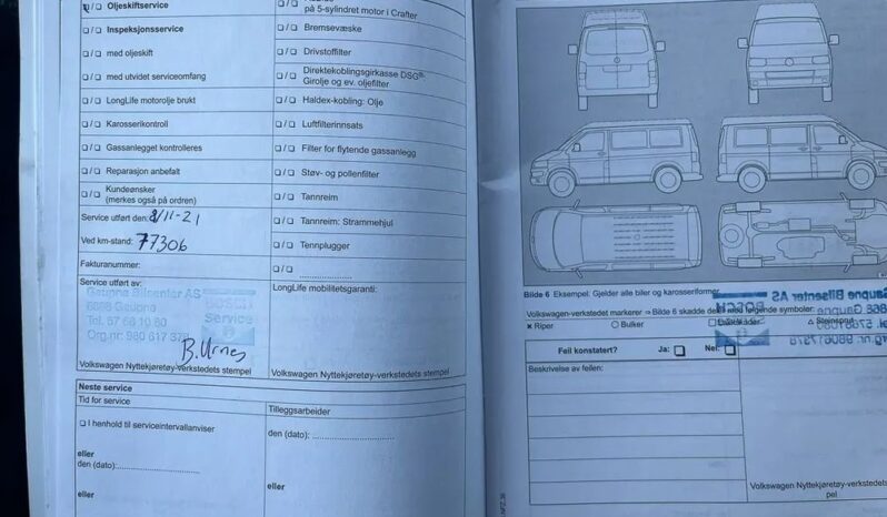 VOLKSWAGEN Transporter | 4×4 (doł. automatycznie) | Automatyczna | 180 KM | Biały full