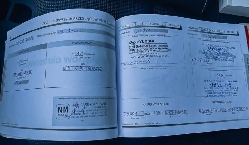 HYUNDAI I30  | FWD (przód) | Manualna | 110 KM | Srebrny full