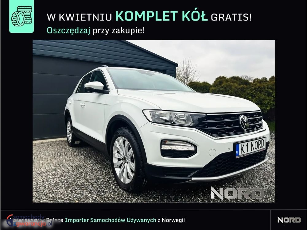 Volkswagen T-Roc  | 4X4 (Stały) | Automatyczna | 150 Km | Biały