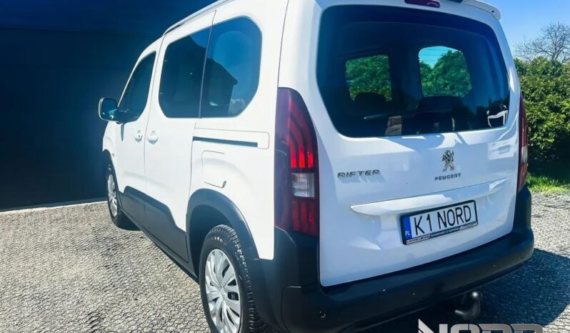 PEUGEOT Rifter  | FWD (przód) | Manualna | 102 KM | Biały full