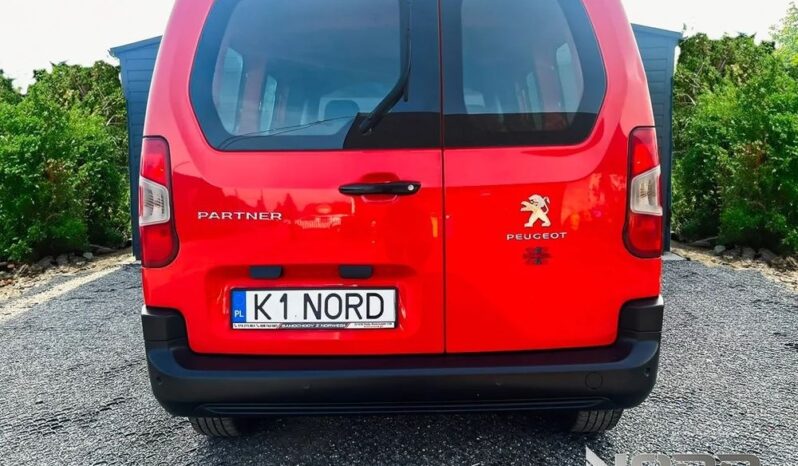 PEUGEOT Partner  | 4×4 (doł. ręcznie) | Manualna | 131 KM | Czerwony full