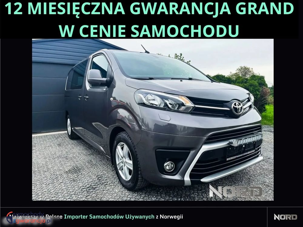 Toyota Proace Long | Fwd (Przód) | Manualna | 116 Km | Szary