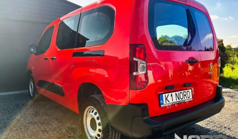 PEUGEOT Partner  | 4×4 (doł. ręcznie) | Manualna | 131 KM | Czerwony full