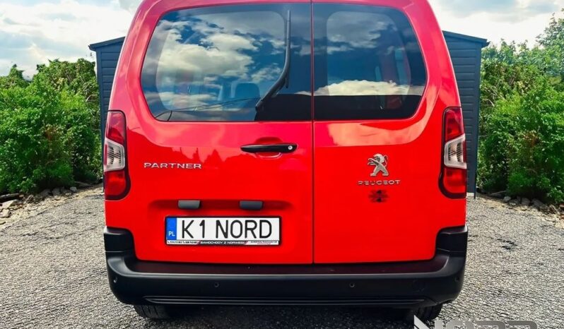 PEUGEOT Partner  | 4×4 (doł. ręcznie) | Manualna | 131 KM | Czerwony full