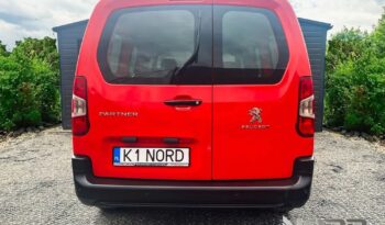 PEUGEOT Partner  | FWD (przód) | Automatyczna | 131 KM | Czerwony full