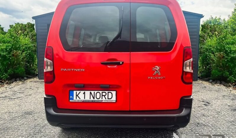 PEUGEOT Partner  | FWD (przód) | Automatyczna | 131 KM | Czerwony full