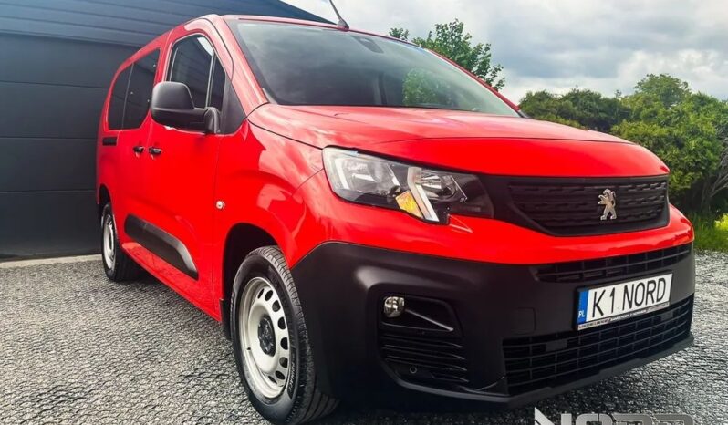 PEUGEOT Partner  | FWD (przód) | Automatyczna | 131 KM | Czerwony full