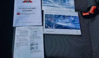 PEUGEOT Partner  | 4×4 (doł. ręcznie) | Manualna | 131 KM | Czerwony full